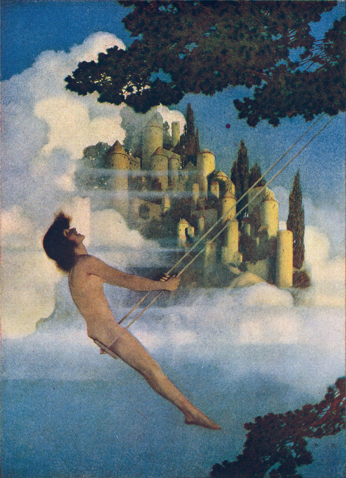 The Dinkey Bird by Maxfield Parrish — unframed artwork