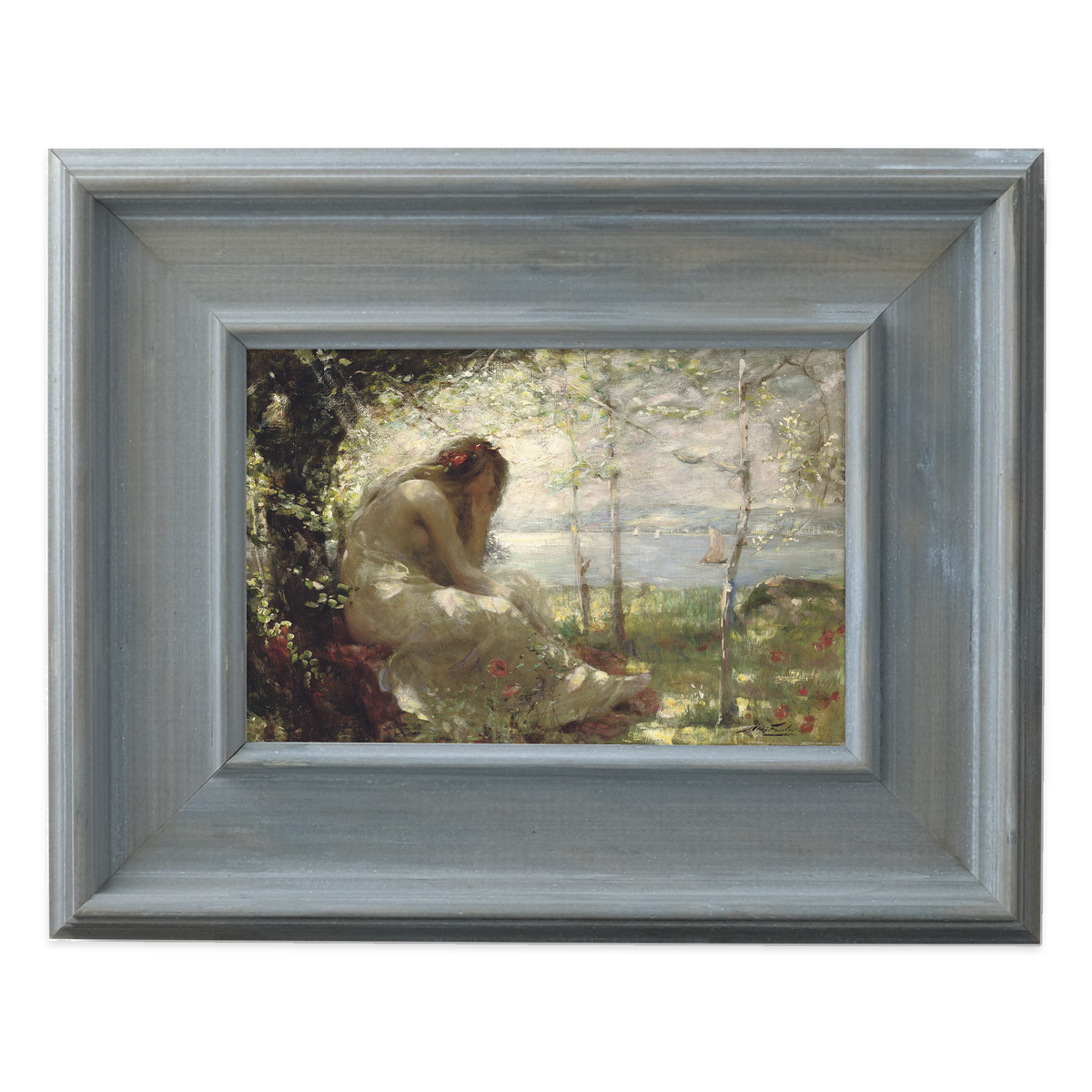 Dreaming by Robert Fowler — framed canvas reproduction