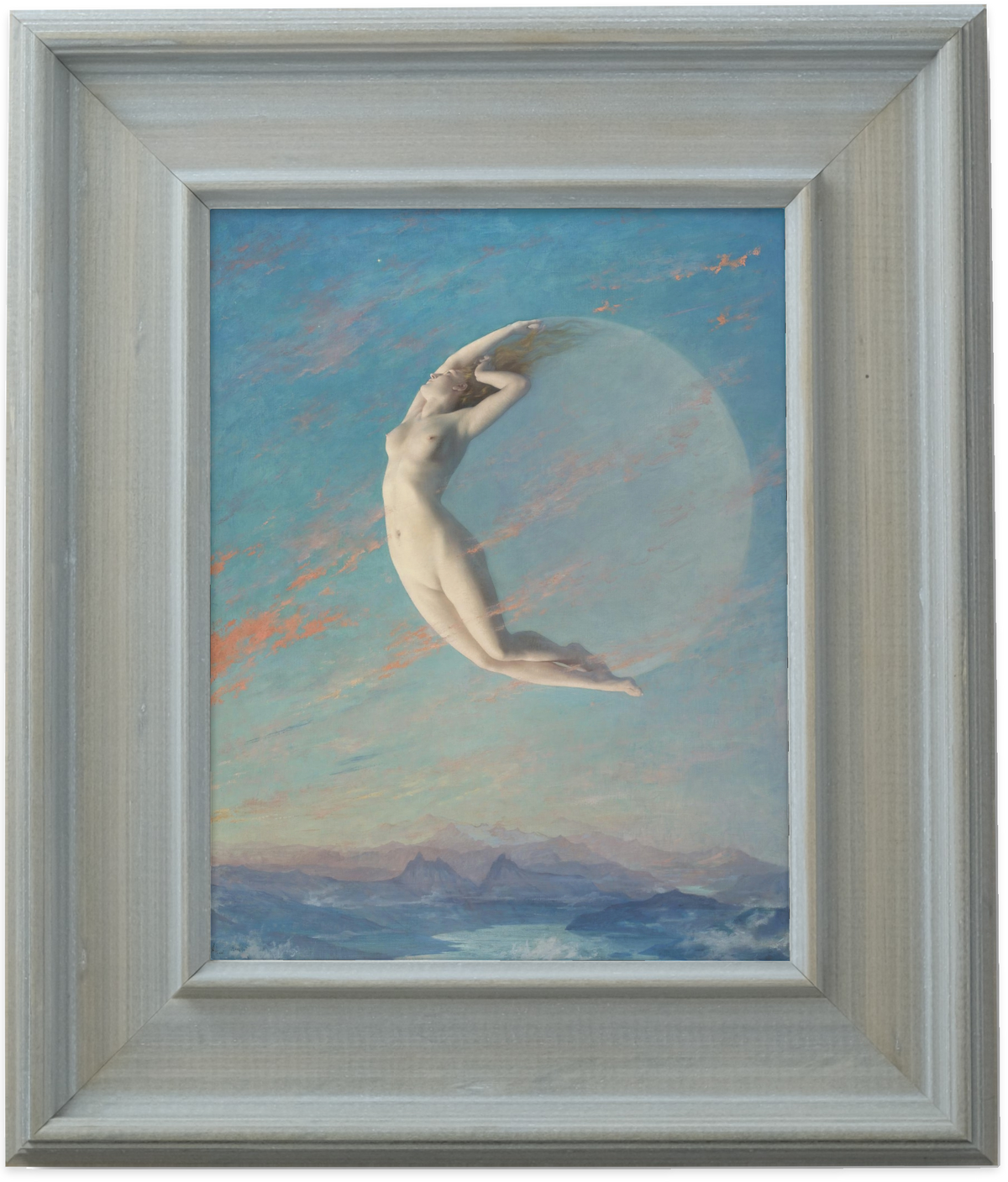 Séléné by Albert Aublet — framed canvas reproduction