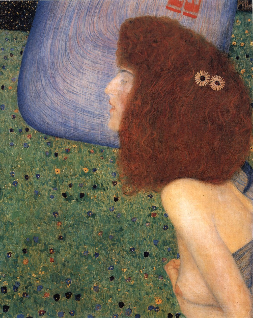 Daphne by Gustav Klimt - artwork-only reproduction
