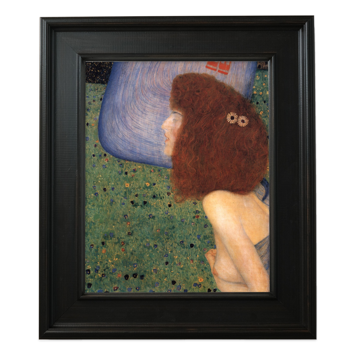 Daphne by Gustav Klimt - framed canvas reproduction
