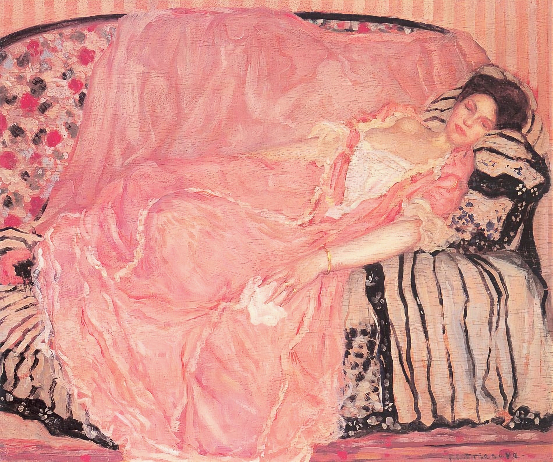 Madame Gély by Frederick Carl Frieseke
