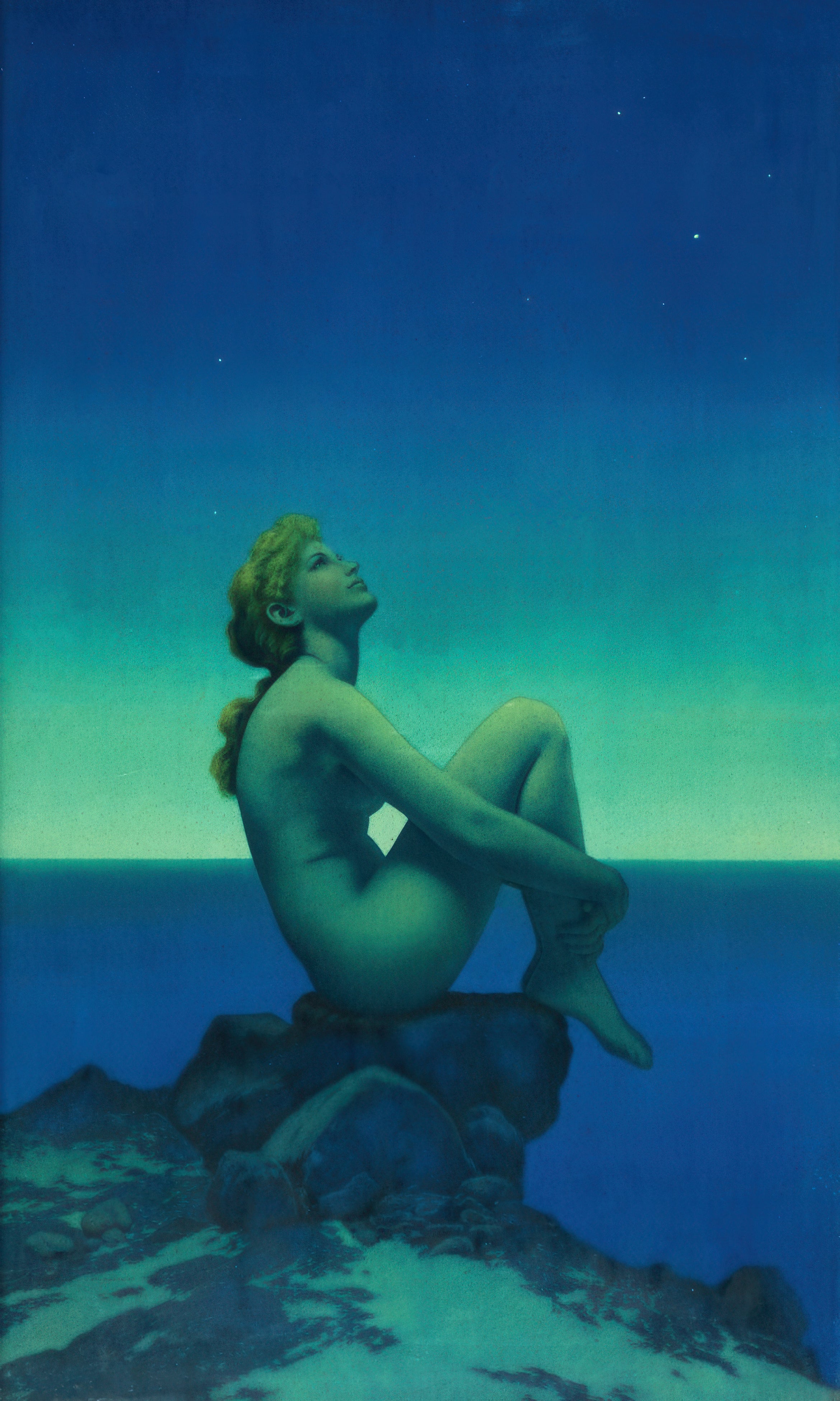 Stars by Maxfield Parrish