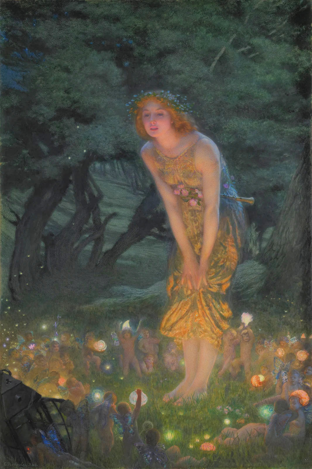 Midsummer Eve by Edward Robert Hughes