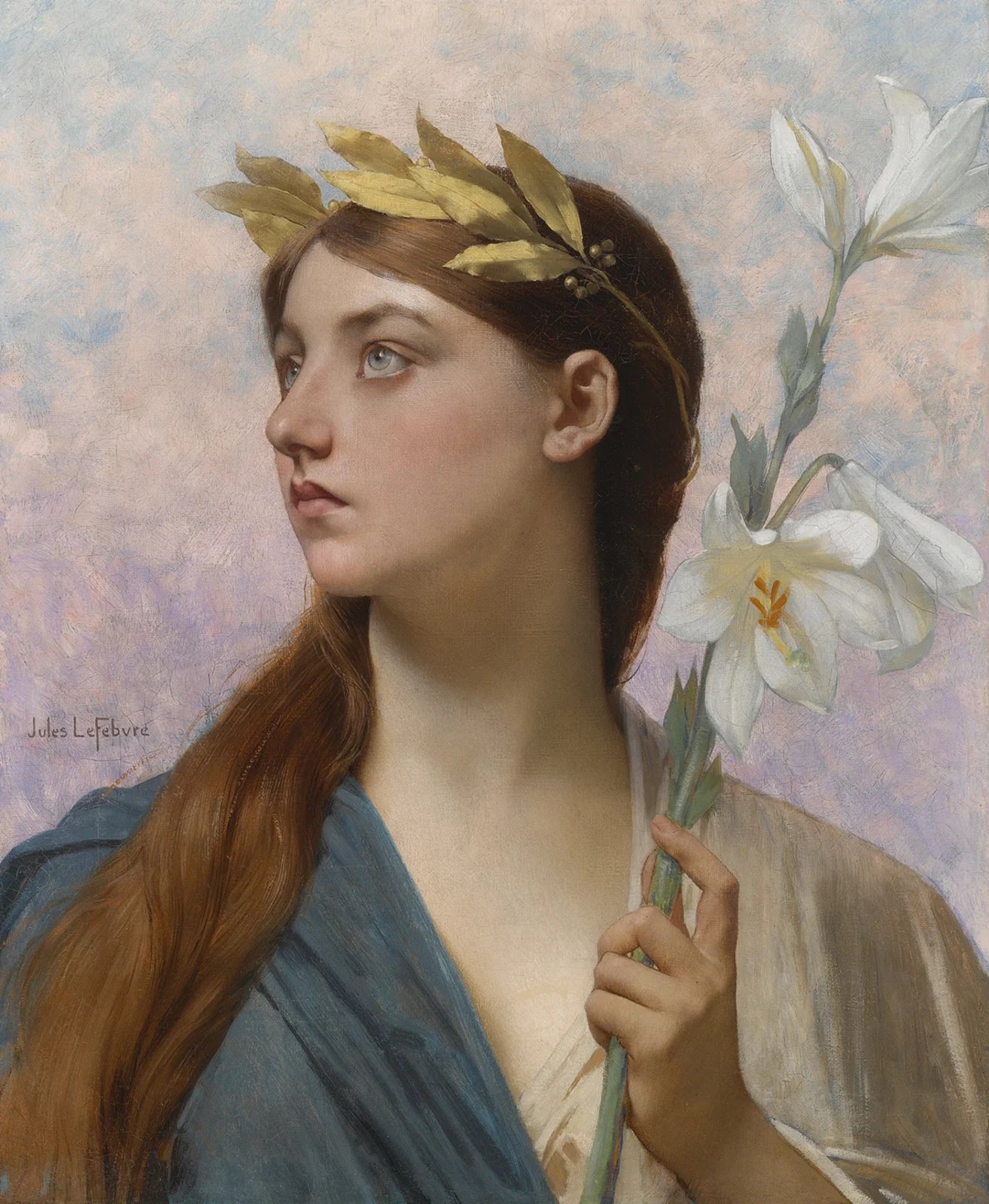 An Allegory of Victory by Jules-Joseph Lefebvre
