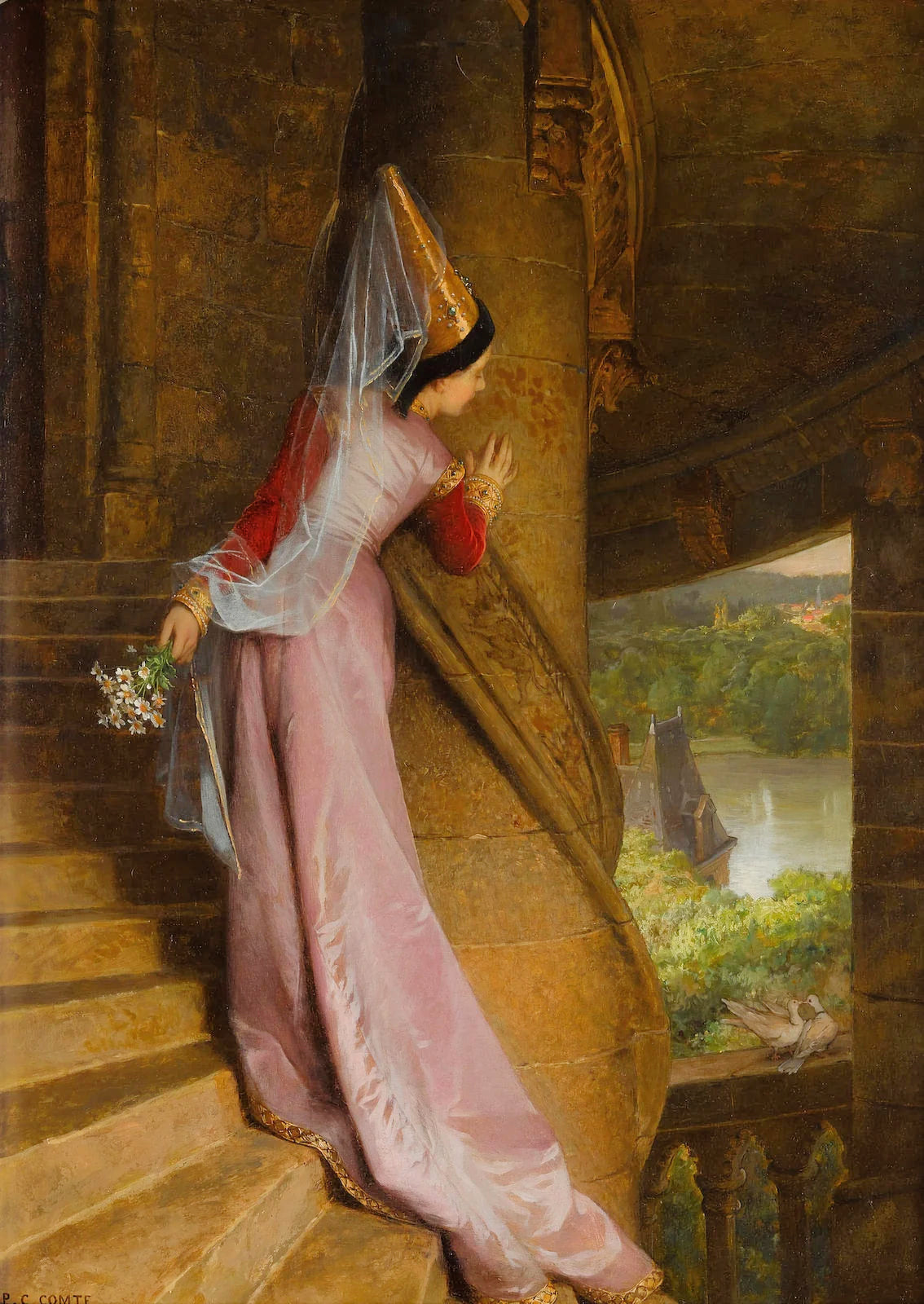 The Secret Rendezvous by Pierre-Charles Comte