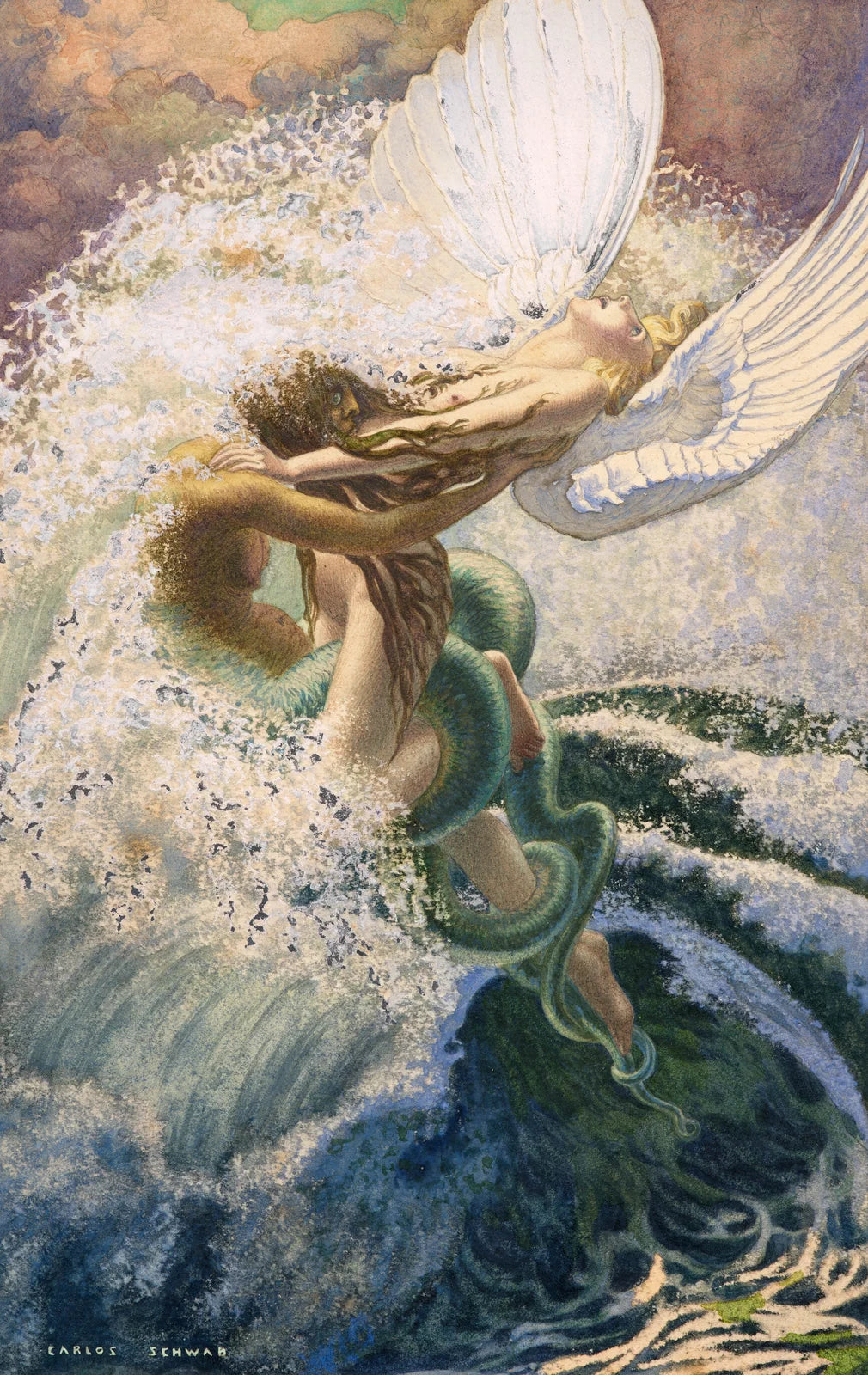 Spleen and Ideal by Carlos Schwabe