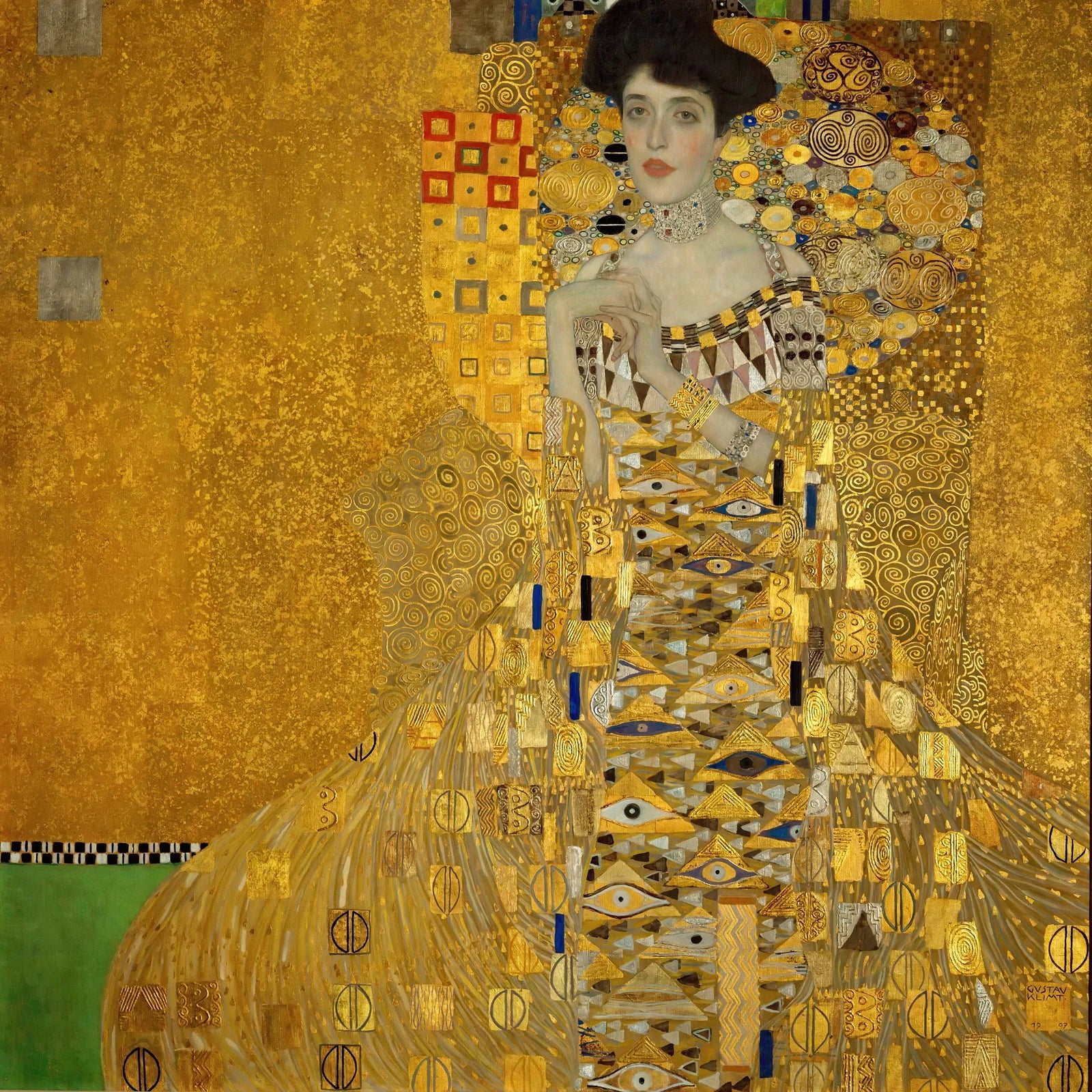 The Woman in Gold by Gustav Klimt