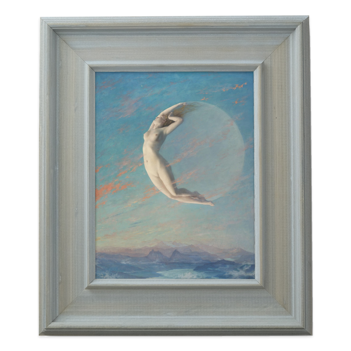 Séléné by Albert Aublet — framed canvas reproduction