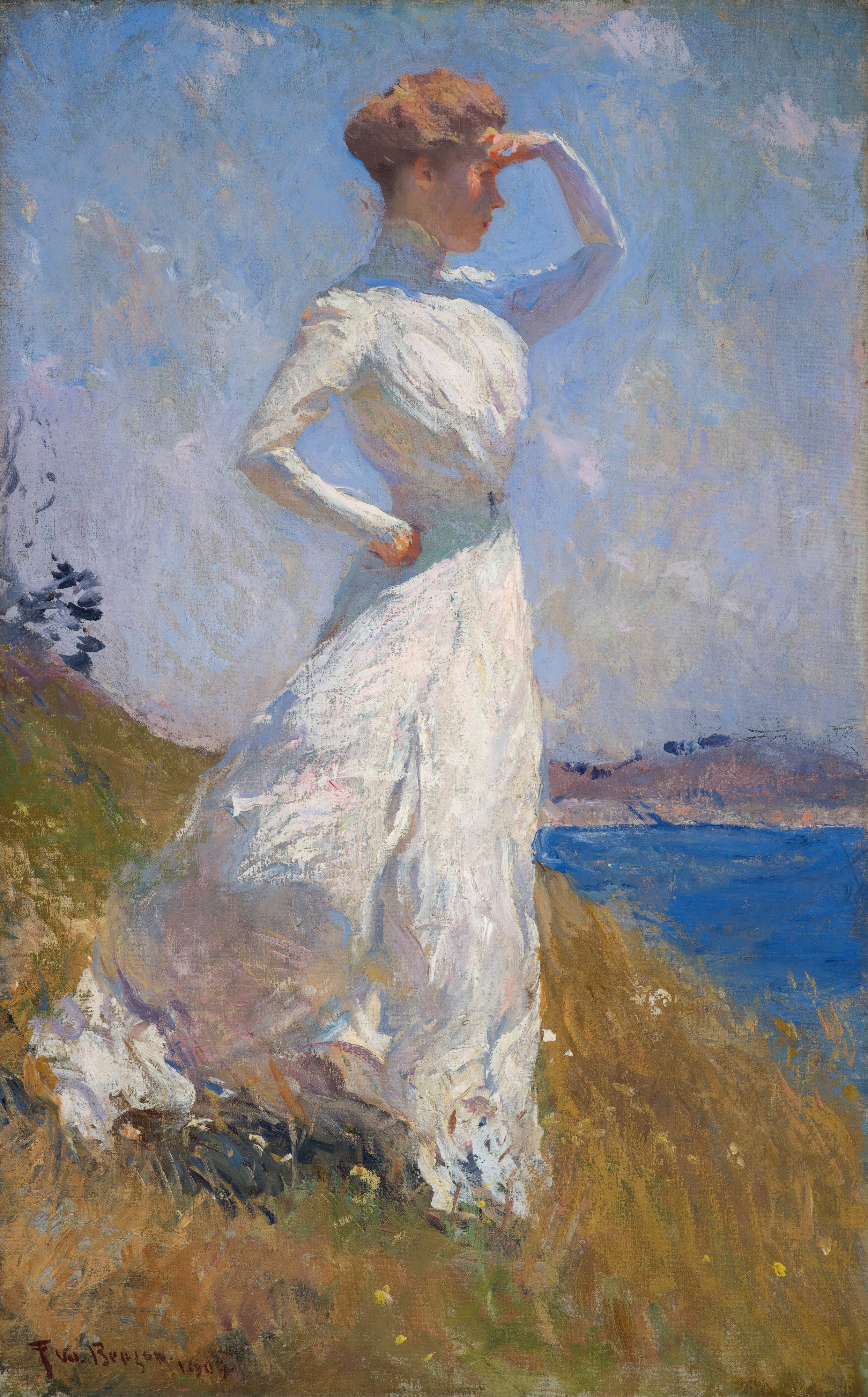 Sunlight by Frank Weston Benson — unframed artwork