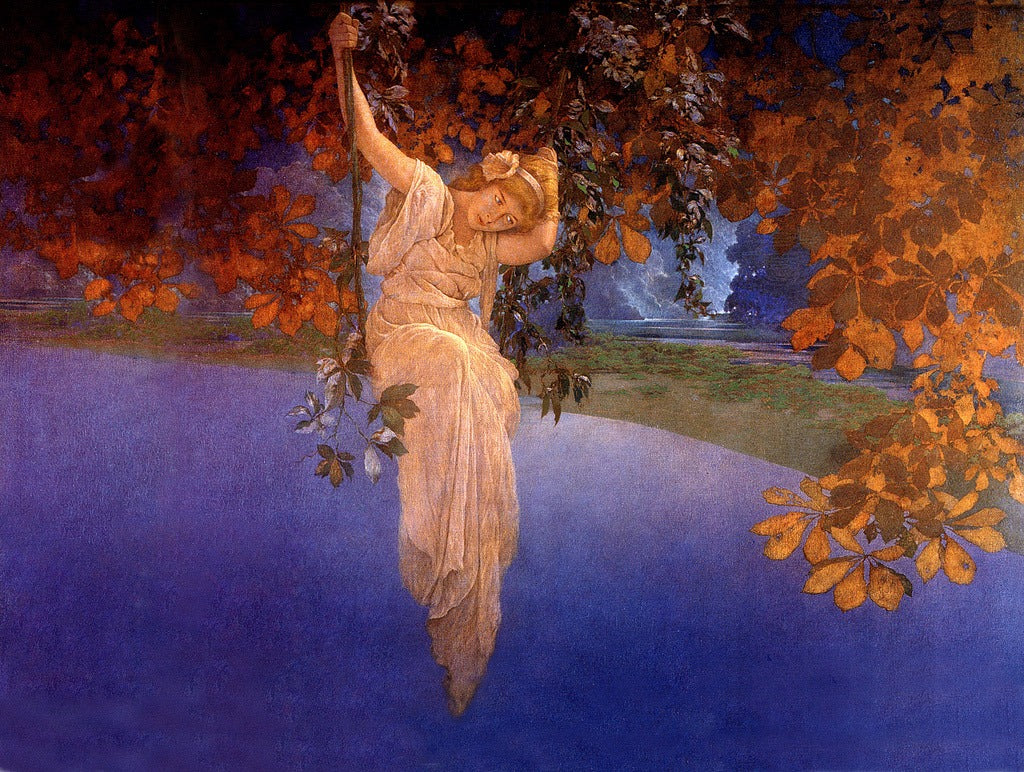 Reveries by Maxfield Parrish — unframed artwork