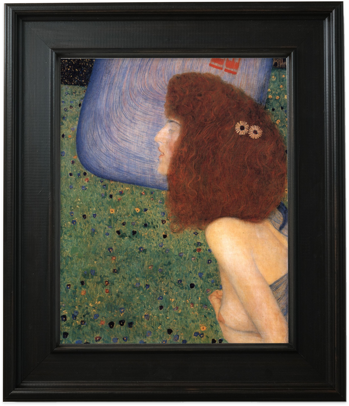 Daphne by Gustav Klimt - framed canvas reproduction