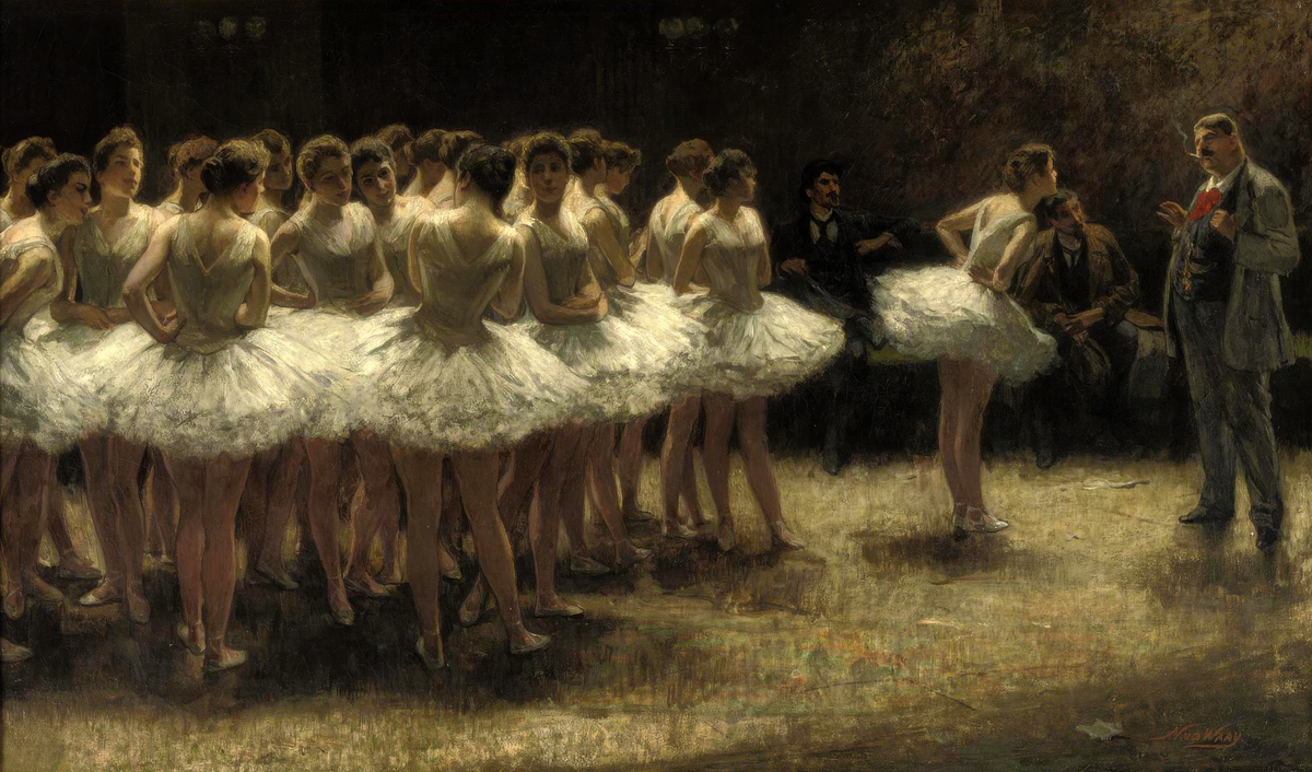 Strike of the Ballerinas by Nicolaas van der Waay — unframed artwork