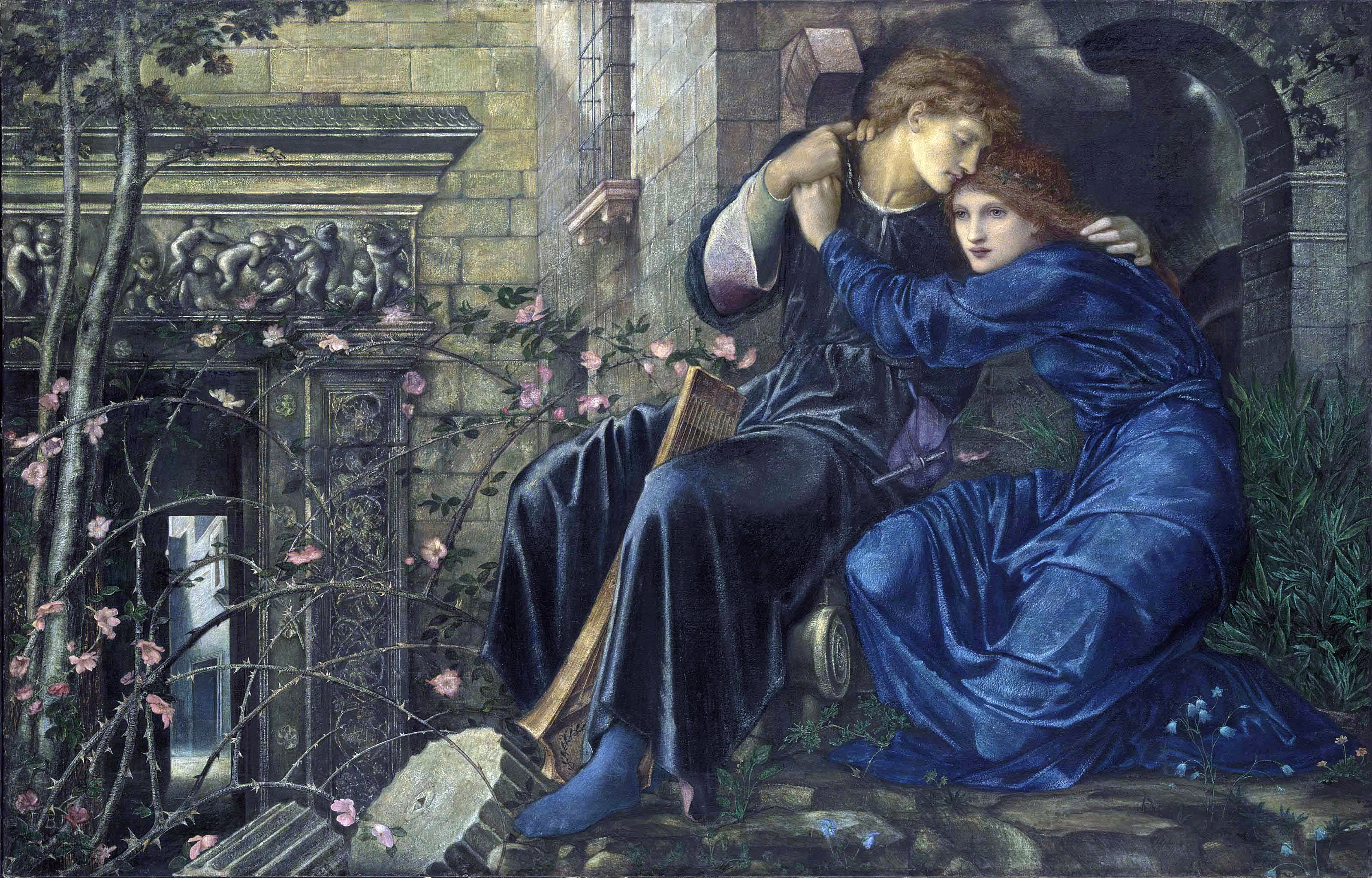 Love among the Ruins by Edward Burne-Jones