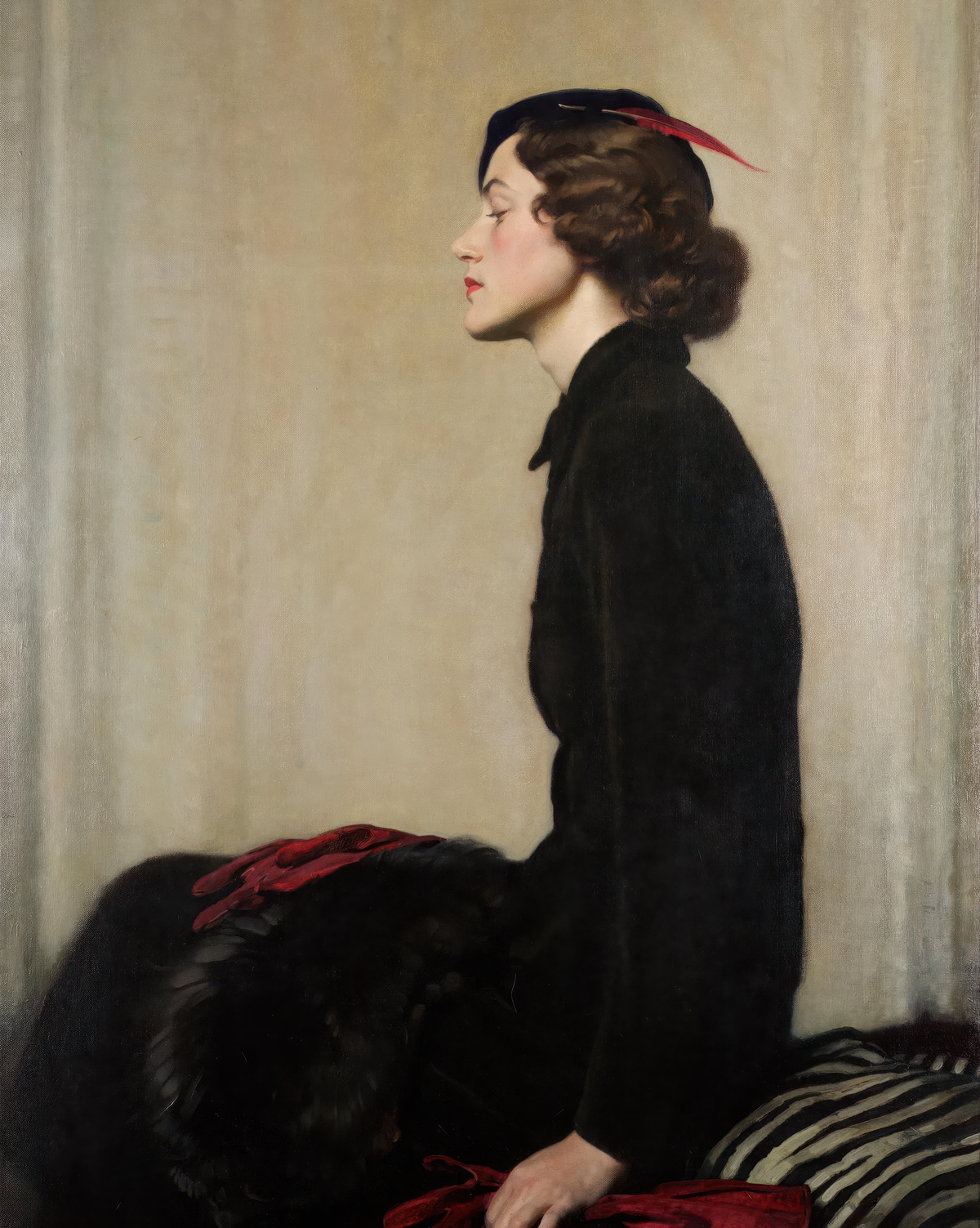 Olga by David Jagger - artwork-only reproduction